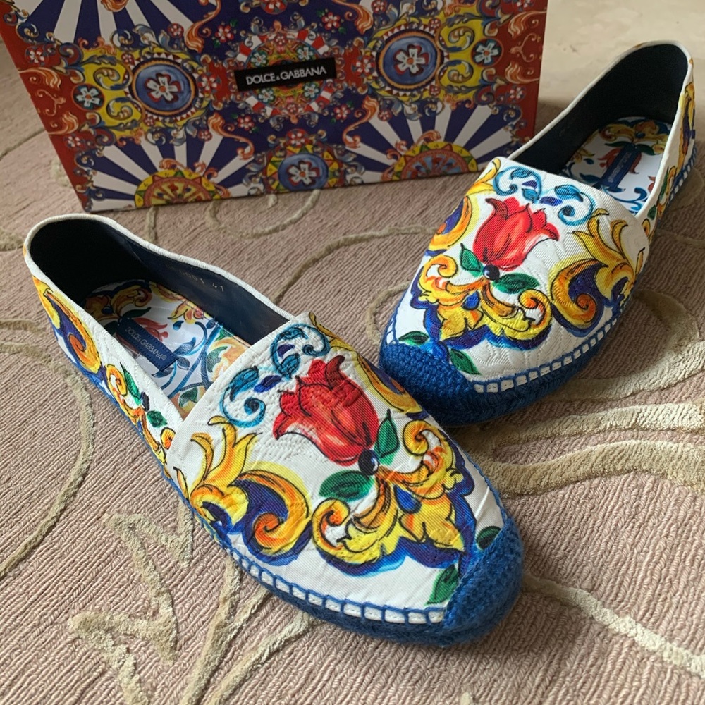 Dolce Gabbana espadrilles sz 41